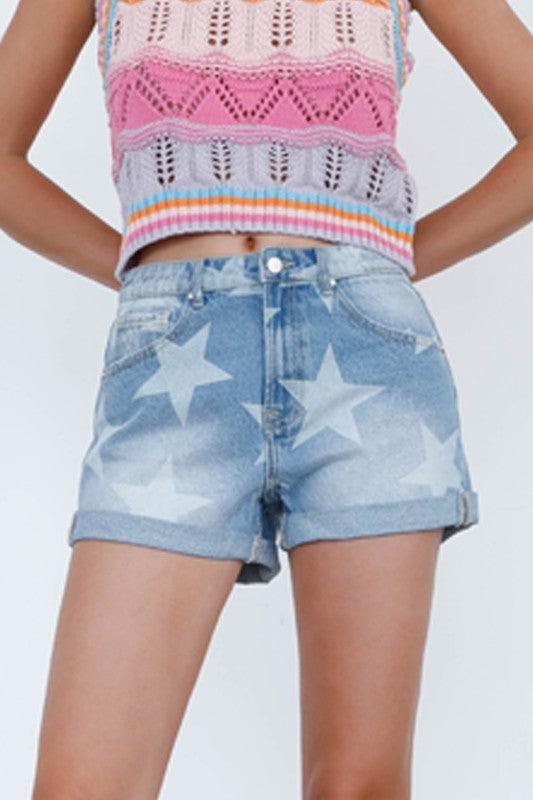 Mid Rise Flare Jeans- Doss Dollz