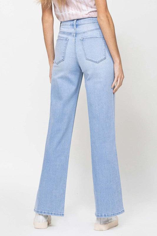 Mid Rise Flare Jeans- Doss Dollz