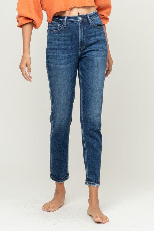 Mid Rise Flare Jeans- Doss Dollz