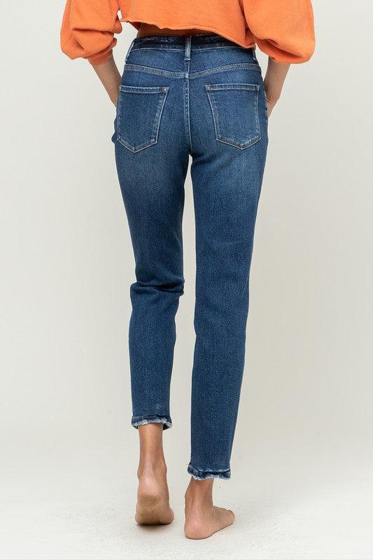 Mid Rise Flare Jeans- Doss Dollz