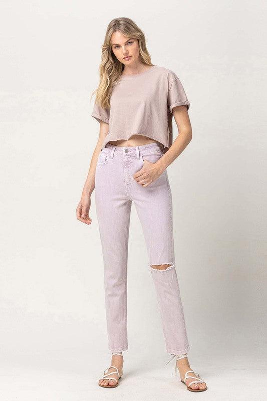 Mid Rise Flare Jeans- Doss Dollz