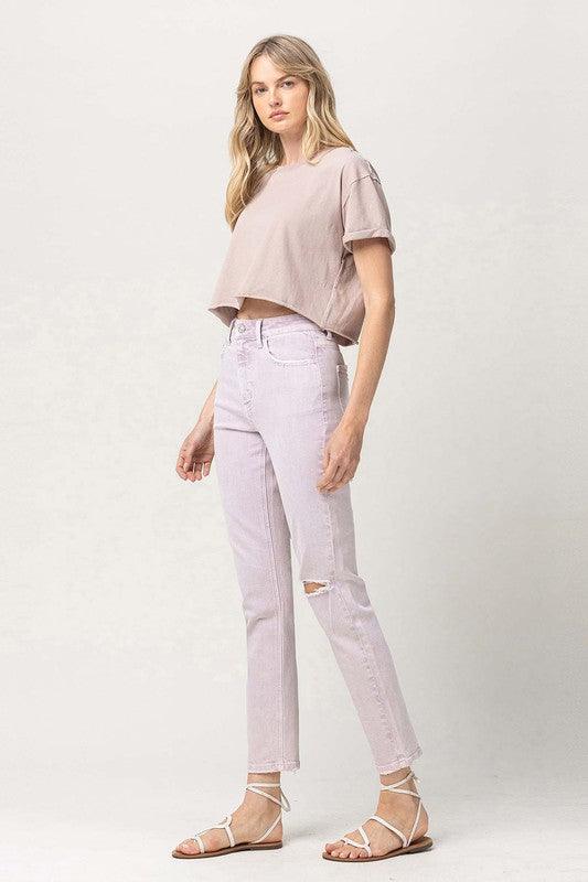 Mid Rise Flare Jeans- Doss Dollz