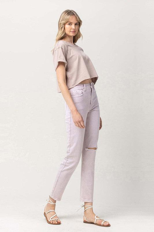 Mid Rise Flare Jeans- Doss Dollz