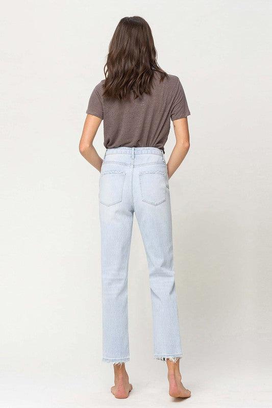 Mid Rise Flare Jeans- Doss Dollz