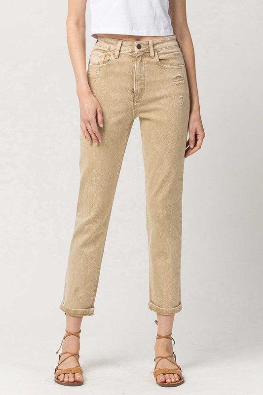 Mid Rise Flare Jeans- Doss Dollz