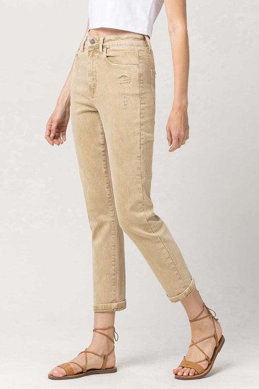 Mid Rise Flare Jeans- Doss Dollz