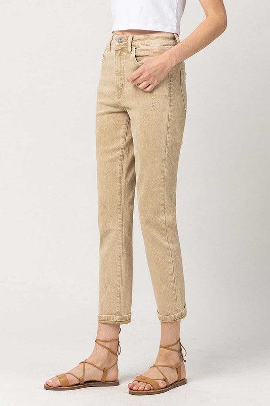 Mid Rise Flare Jeans- Doss Dollz