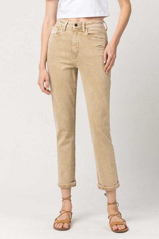 Mid Rise Flare Jeans- Doss Dollz