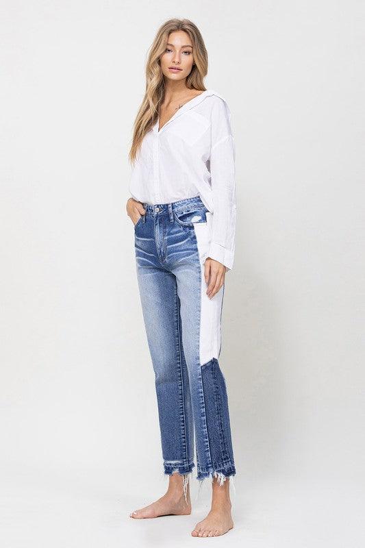 Mid Rise Flare Jeans- Doss Dollz