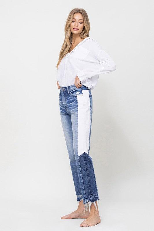 Mid Rise Flare Jeans- Doss Dollz