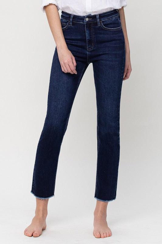 Mid Rise Flare Jeans- Doss Dollz