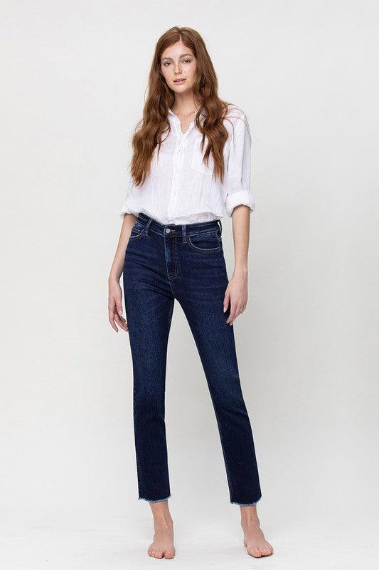 Mid Rise Flare Jeans- Doss Dollz