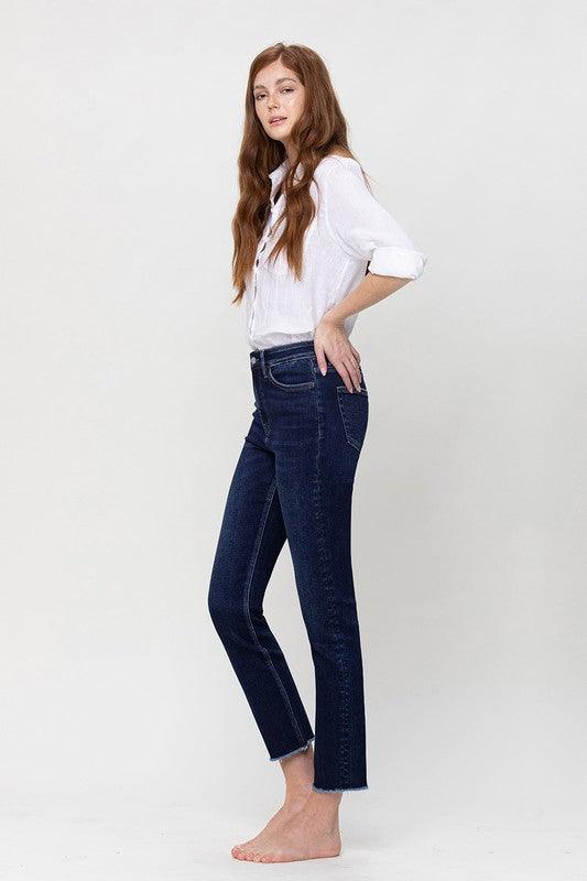 Mid Rise Flare Jeans- Doss Dollz