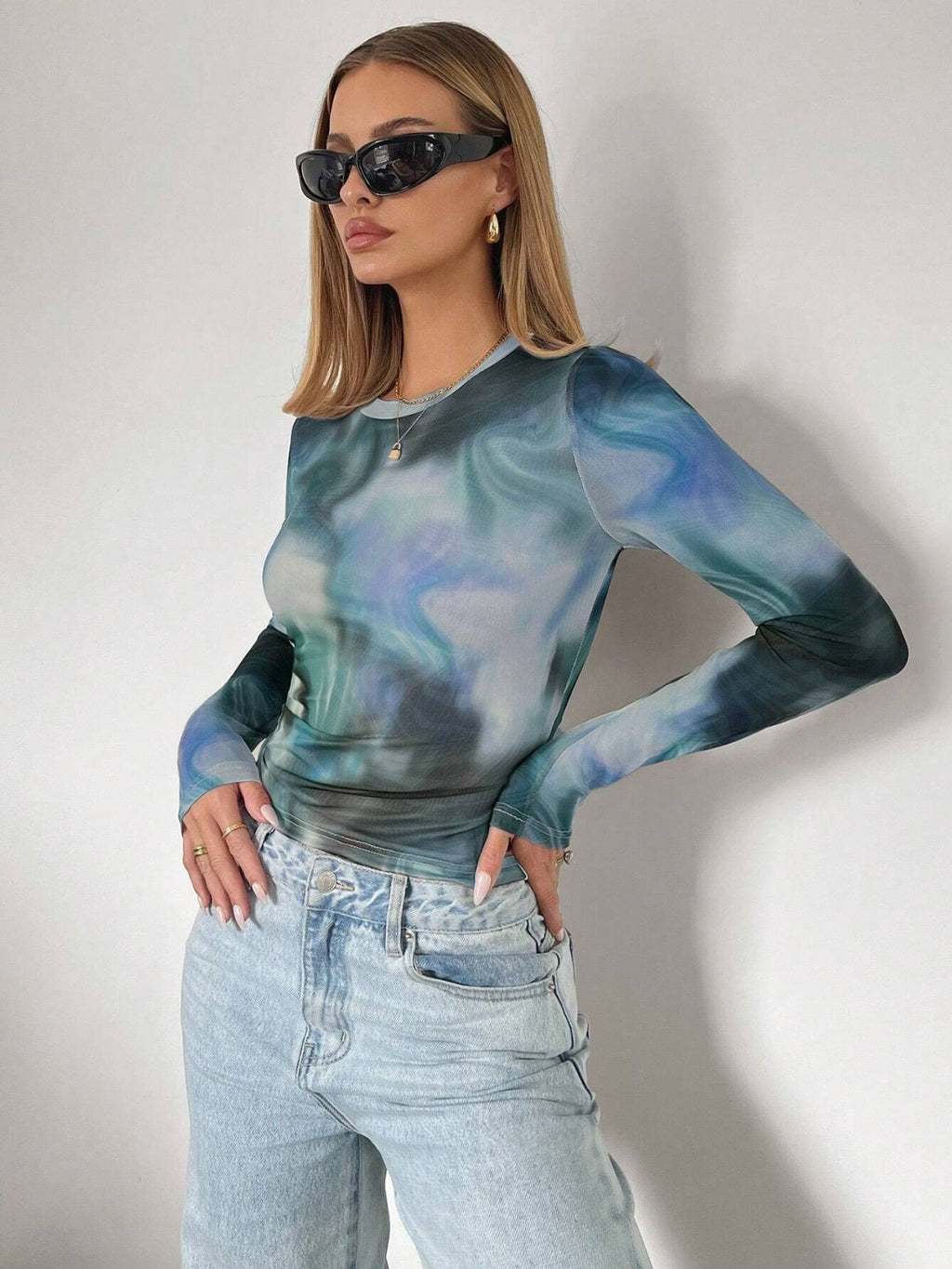 Mid Rise Flare Jeans- Doss Dollz