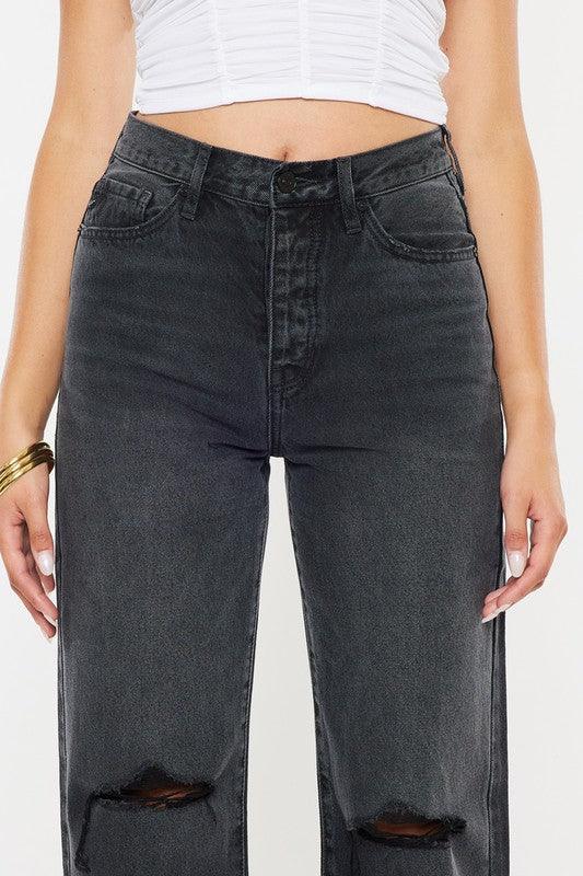 Mid Rise Flare Jeans- Doss Dollz