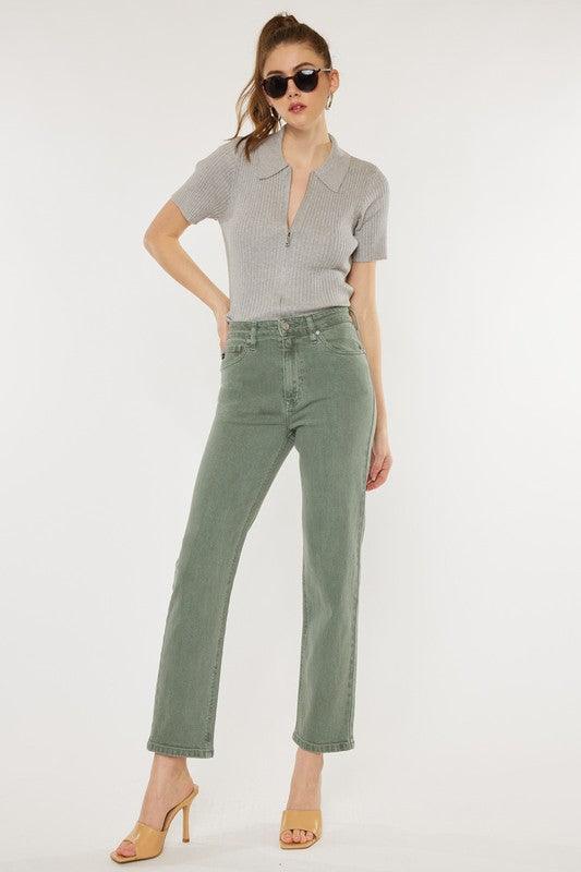 Mid Rise Flare Jeans- Doss Dollz