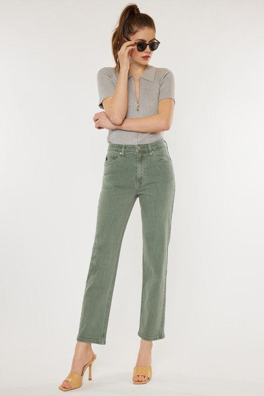 Mid Rise Flare Jeans- Doss Dollz