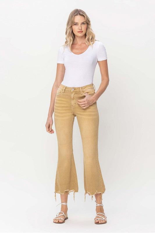 Mid Rise Flare Jeans- Doss Dollz