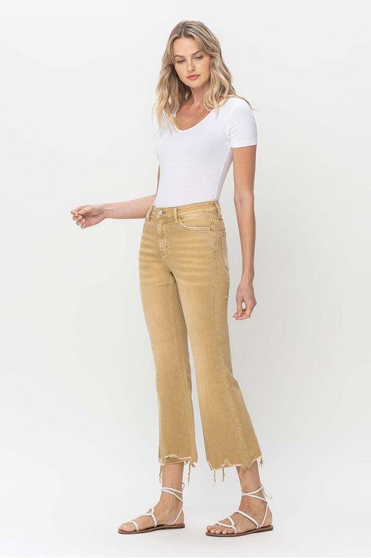 Mid Rise Flare Jeans- Doss Dollz