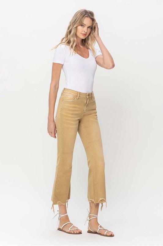 Mid Rise Flare Jeans- Doss Dollz