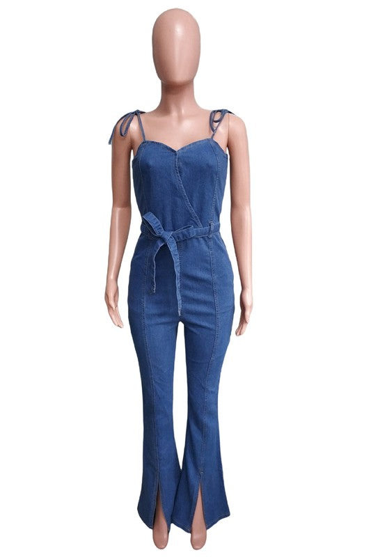 Mid Rise Flare Jeans- Doss Dollz