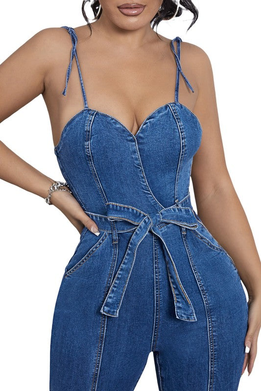 Mid Rise Flare Jeans- Doss Dollz
