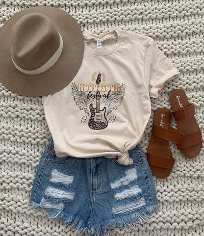 Mid Rise Flare Jeans- Doss Dollz