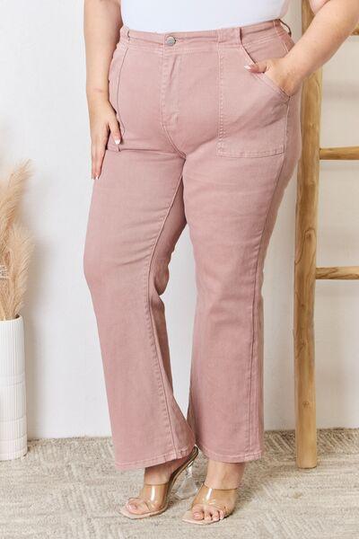 Mid Rise Flare Jeans- Doss Dollz