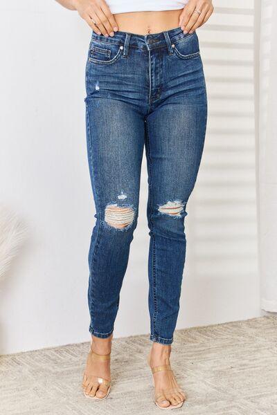 Mid Rise Flare Jeans- Doss Dollz