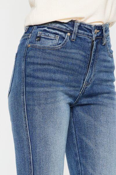 Mid Rise Flare Jeans- Doss Dollz