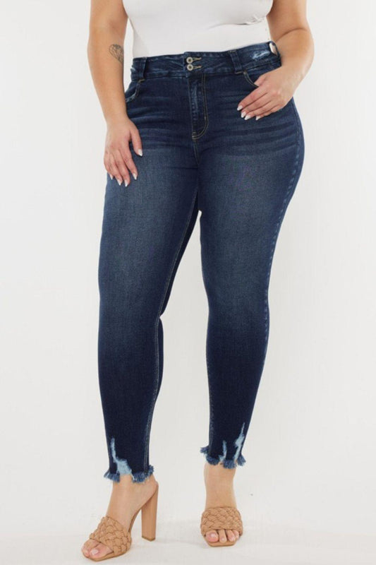 Mid Rise Flare Jeans- Doss Dollz