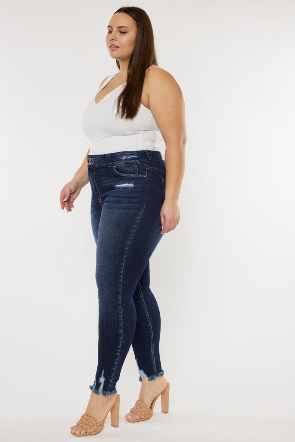 Mid Rise Flare Jeans- Doss Dollz