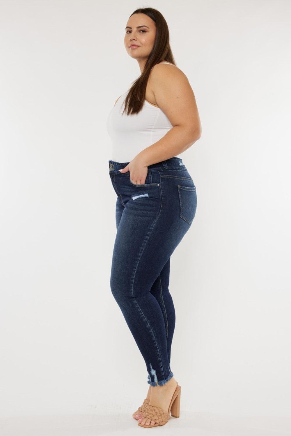 Mid Rise Flare Jeans- Doss Dollz