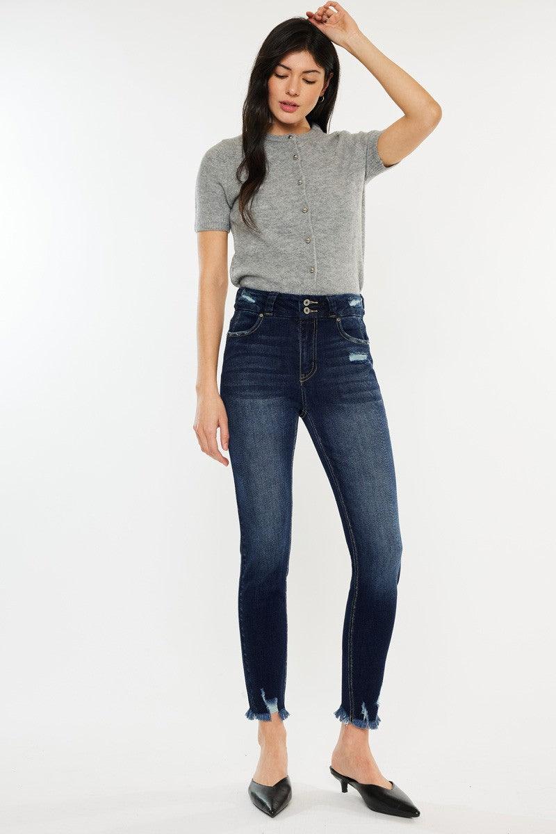 Mid Rise Flare Jeans- Doss Dollz