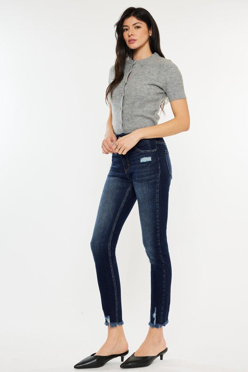 Mid Rise Flare Jeans- Doss Dollz