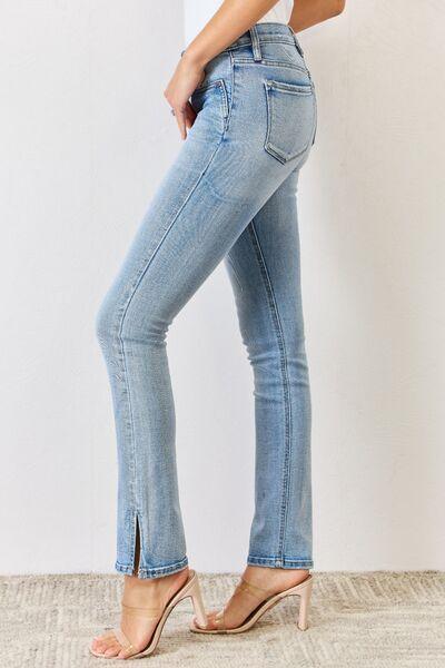 Mid Rise Flare Jeans- Doss Dollz