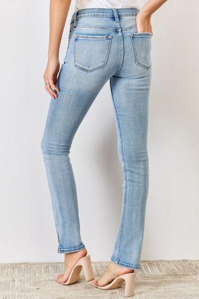 Mid Rise Flare Jeans- Doss Dollz