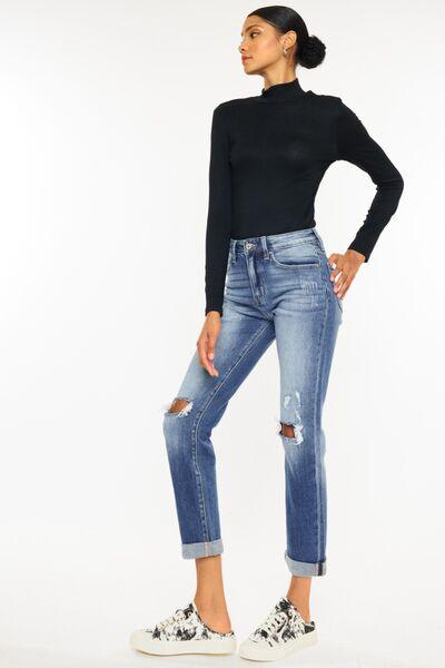 Mid Rise Flare Jeans- Doss Dollz