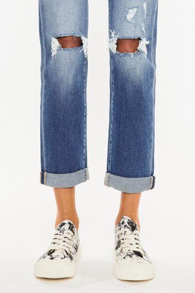 Mid Rise Flare Jeans- Doss Dollz