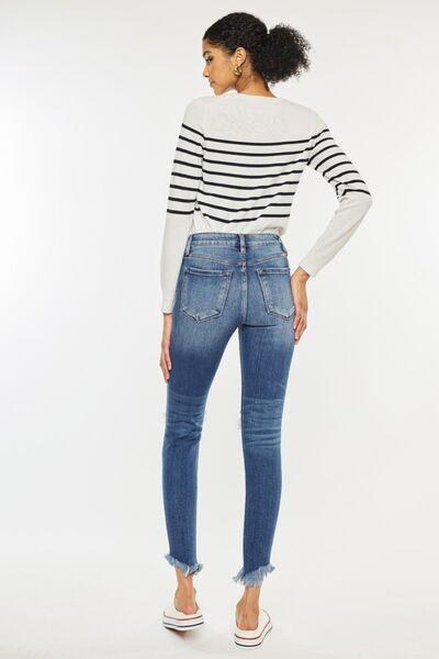 Mid Rise Flare Jeans- Doss Dollz