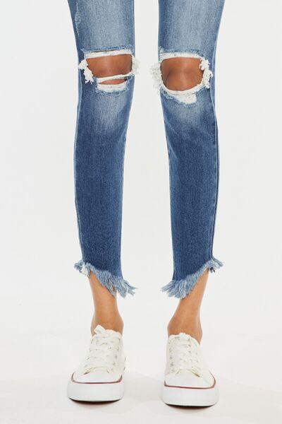 Mid Rise Flare Jeans- Doss Dollz