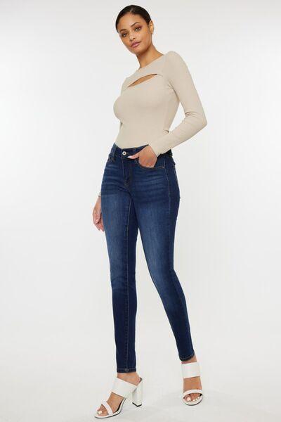 Mid Rise Flare Jeans- Doss Dollz