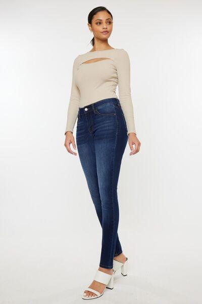 Mid Rise Flare Jeans- Doss Dollz