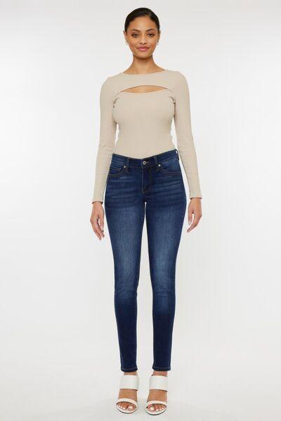 Mid Rise Flare Jeans- Doss Dollz
