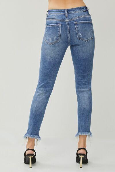 Mid Rise Flare Jeans- Doss Dollz