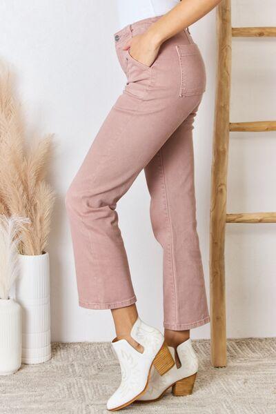 Mid Rise Flare Jeans- Doss Dollz