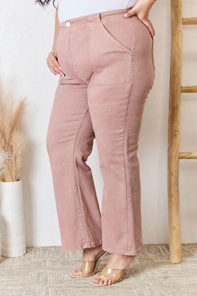 Mid Rise Flare Jeans- Doss Dollz